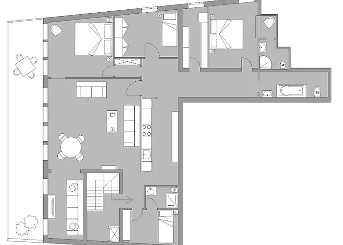 شقة Due Leoni Terrace In St Mark's Square *